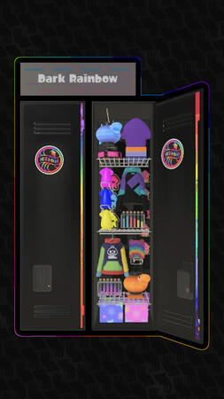 Dark Rainbow Locker